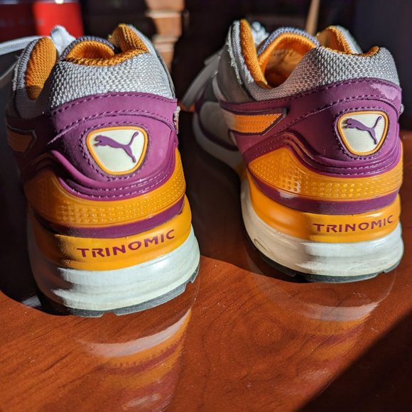 PUMA Trinomic - Athletic - Style - Running Yellow / White / Purple - Picture 4 of 7